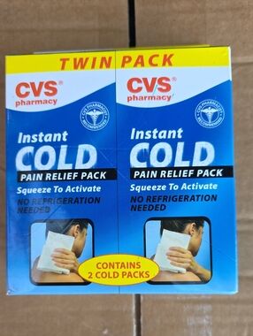 Instant Cold Pain Relief Pack - Blue (Twin Pack)